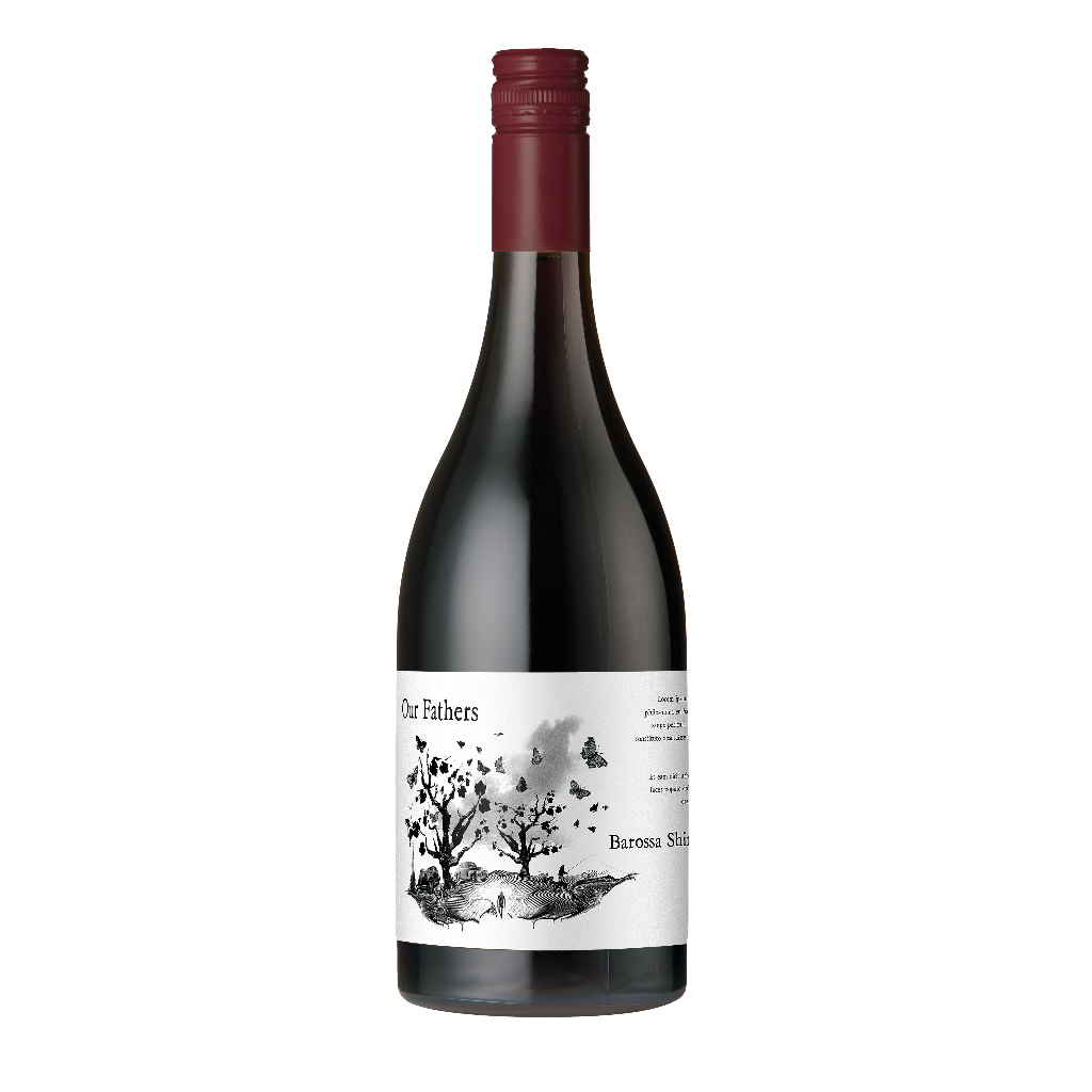 Our fathers shiraz bottle