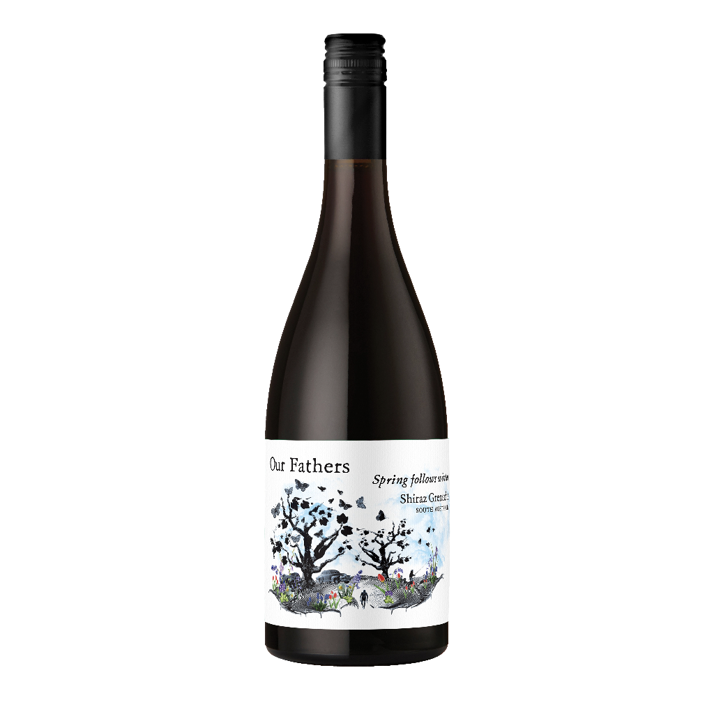 Our Fathers Spring Follows Winter Grenache Shiraz bottle