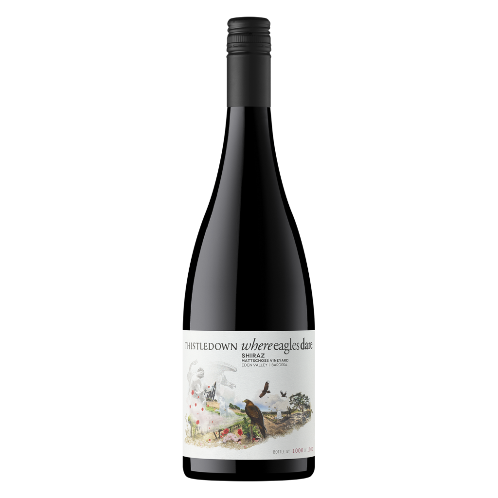 Thistledown Wines Where Eagles Dare Shiraz bottle